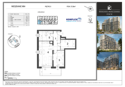 Mieszkanie w inwestycji: Dzielnica Kielczanka etap III