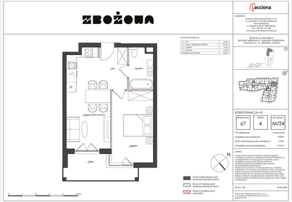 Mieszkanie w inwestycji: Zbożowa