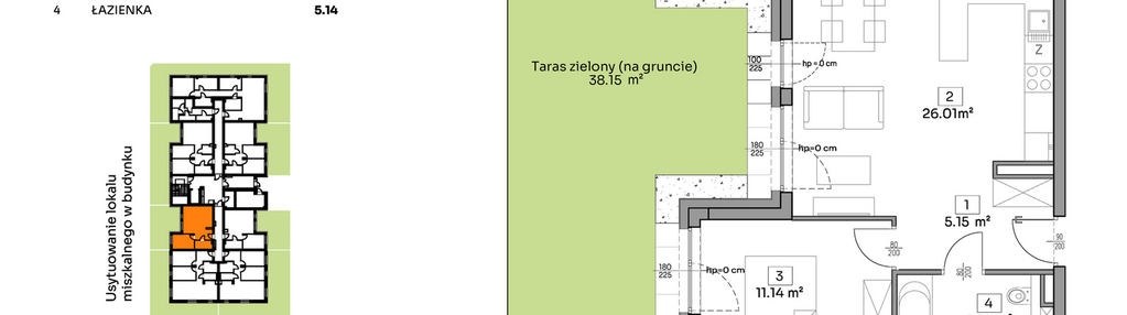 Mieszkanie w inwestycji: Och!Widzew