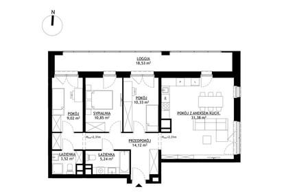 Mieszkanie w inwestycji: FUTURO