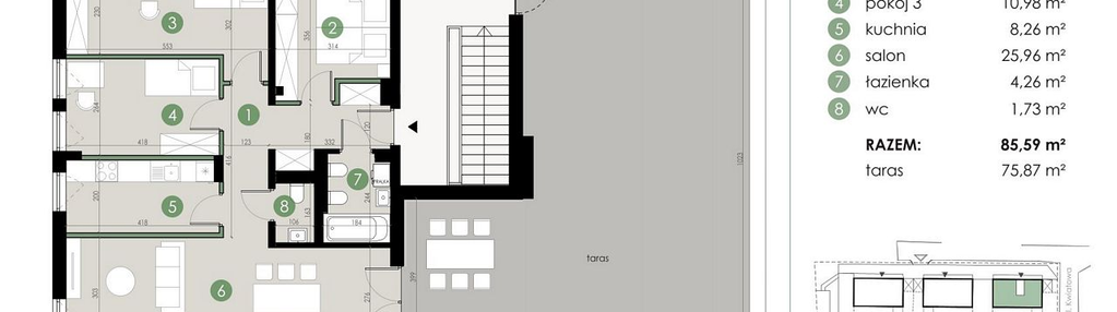 Mieszkanie w inwestycji: Osiedle Kwiatowa