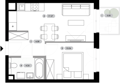 Mieszkanie w inwestycji: Nowe Radwanice