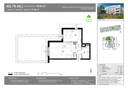 Mieszkanie w inwestycji: Zielone Zamienie IX
