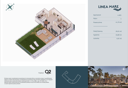 Mieszkanie w inwestycji: Linea Mare - apartamenty inwestycyjne