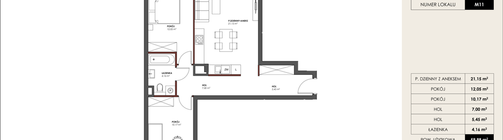 Mieszkanie w inwestycji: Osiedle Senza