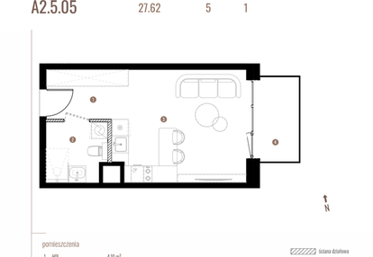 Mieszkanie w inwestycji: Belg Apartamenty etap II