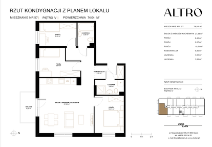 Mieszkanie w inwestycji: Altro A2/2