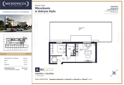 Mieszkanie w inwestycji: Mickiewicza