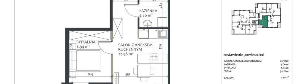Mieszkanie w inwestycji: Sosnovia