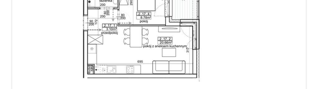 Mieszkanie w inwestycji: Wave etap II