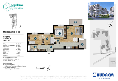 Mieszkanie w inwestycji: Kapelanka-Pychowicka Etap III