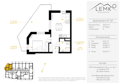 Mieszkanie w inwestycji: Lemko Residence