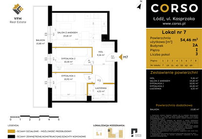 Mieszkanie w inwestycji: Corso etap 2