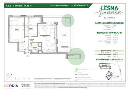 Mieszkanie w inwestycji: Leśna Sonata