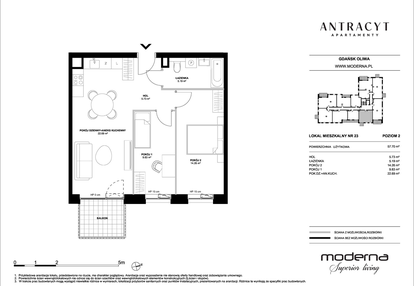 Mieszkanie w inwestycji: Antracyt
