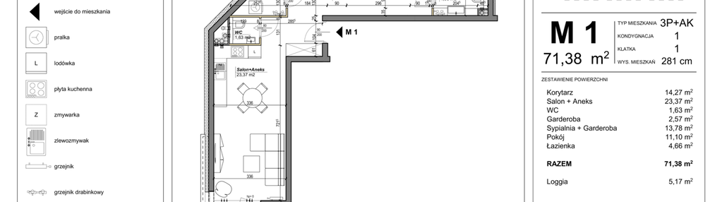 Mieszkanie w inwestycji: Nowa Reformacka