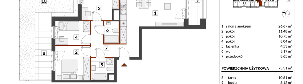 Mieszkanie w inwestycji: Warszawski Świt etap X