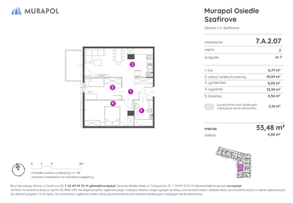 Mieszkanie w inwestycji: Murapol Osiedle Szafirove