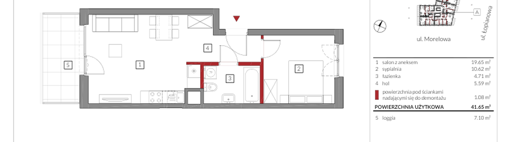 Mieszkanie w inwestycji: Przystań Żerań
