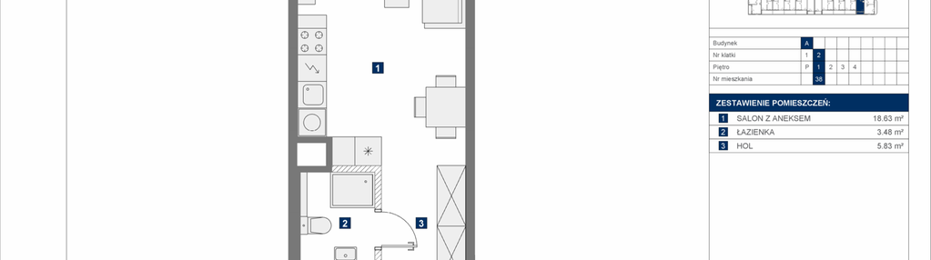 Mieszkanie w inwestycji: Mokotów Sportowy 3.1