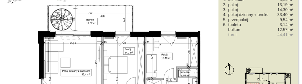 Mieszkanie w inwestycji: Apartamenty przy Parku Szczytnickim