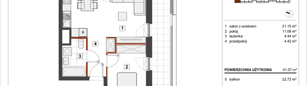 Mieszkanie w inwestycji: Warszawski Świt etap VII