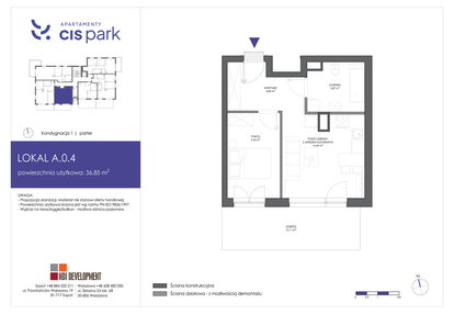Mieszkanie w inwestycji: CIS Park