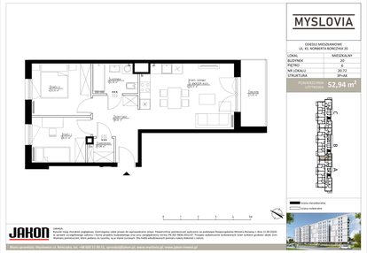 Mieszkanie w inwestycji: Myslovia