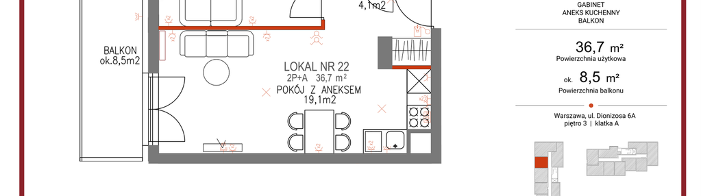 Mieszkanie w inwestycji: Comfort City Koral