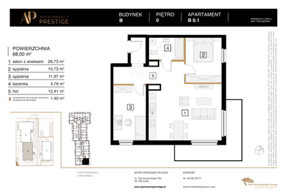 Mieszkanie w inwestycji: Apartamenty Prestige