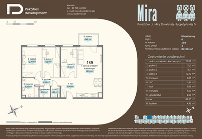 Mieszkanie w inwestycji: Mira