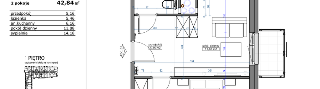 Mieszkanie w inwestycji: Naramowicka 172