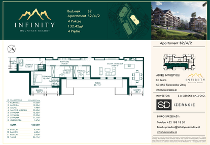Mieszkanie w inwestycji: Infinity Mountain Resort