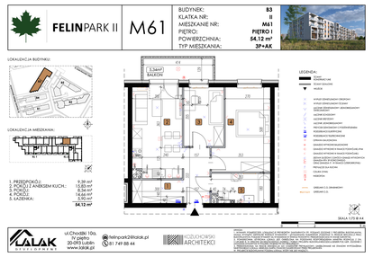 Mieszkanie w inwestycji: Felin Park II etap 2