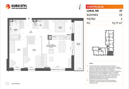 Mieszkanie w inwestycji: Konstelacja etap IV