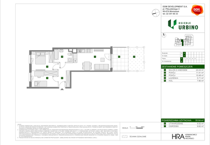 Mieszkanie w inwestycji: Osiedle Urbino etap 4.1