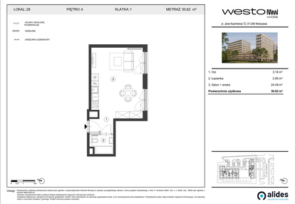 Mieszkanie w inwestycji: Westo Wola