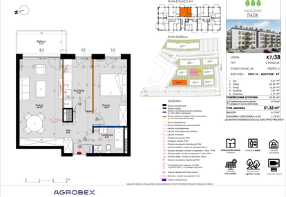 Mieszkanie w inwestycji: Kleszczewo Park - etap IV