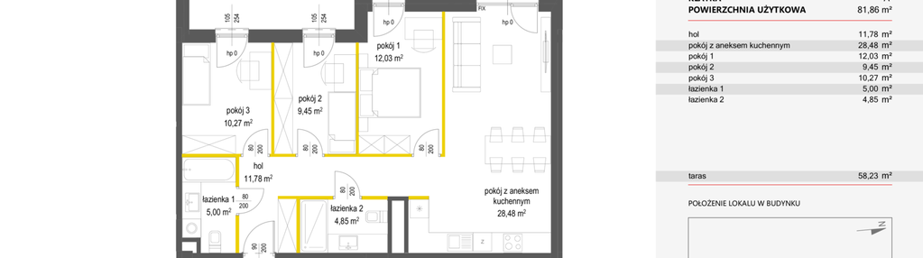 Mieszkanie w inwestycji: Concept Ćwiklińska