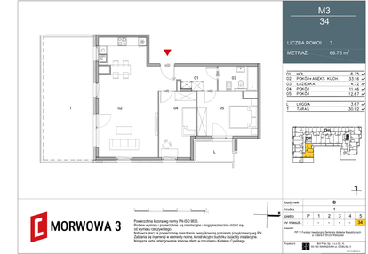 Mieszkanie w inwestycji: Morwowa 3