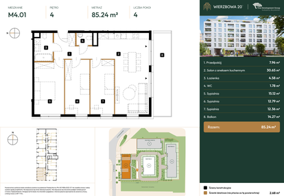 Mieszkanie w inwestycji: Wierzbowa 20