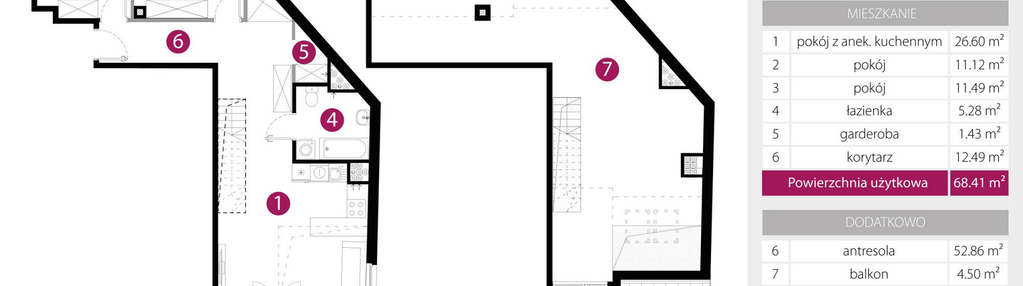 Mieszkanie w inwestycji: 2M Apartments etap IV