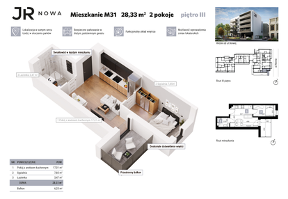 Mieszkanie w inwestycji: JR Nowa