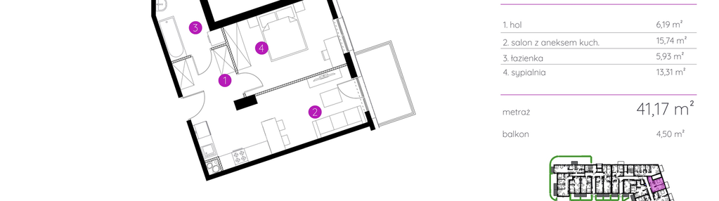 Mieszkanie w inwestycji: Murapol Havelia