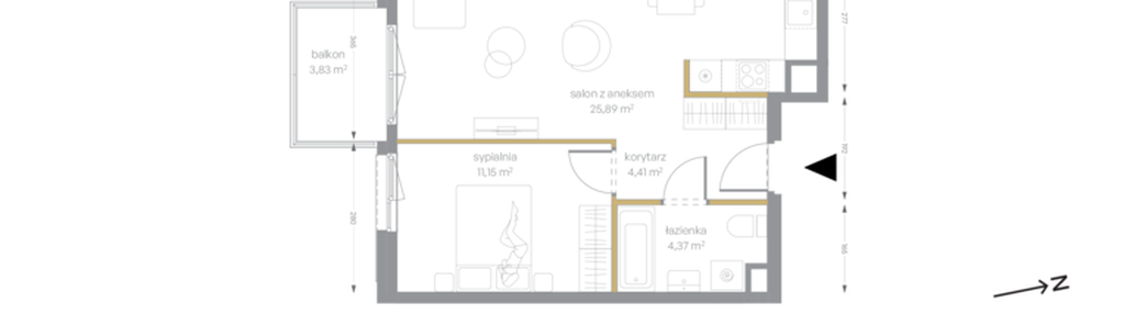 Mieszkanie w inwestycji: Królowej Jadwigi