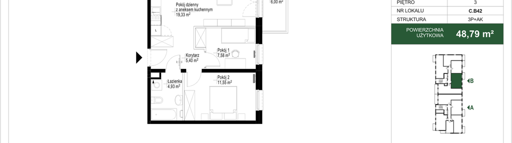 Mieszkanie w inwestycji: Sielskie Podolany II