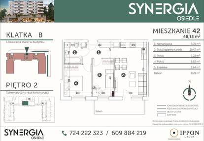Mieszkanie w inwestycji: SYNERGIA