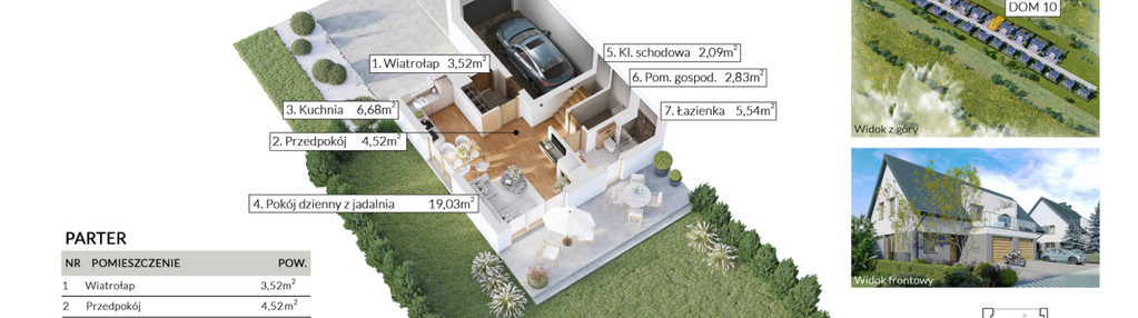 Dom w inwestycji: Osiedle Jaśminowa