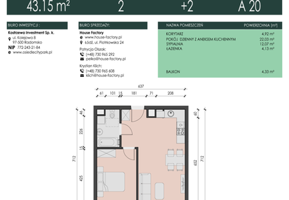 Mieszkanie w inwestycji: Osiedle City Park