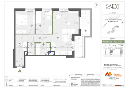 Mieszkanie w inwestycji: Sady Żoliborz II
